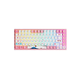 Mua Bàn Phím Cơ Máy Tính Không Dây - AKKO 3084B Plus World Tour Tokyo R2| Bluetooth5.0| Wireless2.4Ghz| Hotswap| LED RGB| Foam Tiêu Âm| AKKO CS Jelly Pink Switch| Chuyên Game| Hàng Chính Hãng