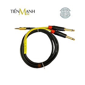 Mua  Loại Tốt  Dây Cáp Live Livestream Thu Âm Cho Điện Thoại LT02 - Cable chống nhiễu 2 Đầu 6ly Ra 3ly Cho Soundcard  Mixer Hàng Chính Hãng