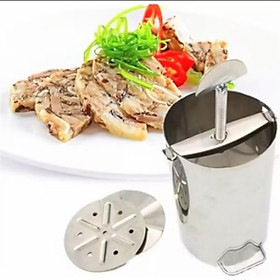 Mua BỘ KHUÔN LÀM GIÒ TRẢ BẰNG INOX DẦY LOẠI 1KG