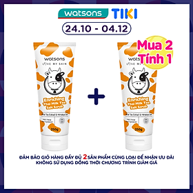 Tẩy Tế Bào Chết Watsons Love My Skin Chiết Xuất Trà Enriching Thai Milk Tea Salt Scrub 250g