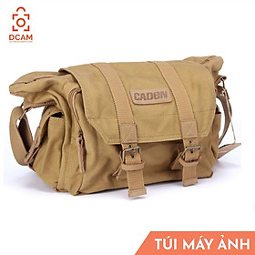 Mua Túi máy ảnh Caden Vintage CHỐNG NƯỚC 100% - đựng được body + 3 lens to + tripod + laptop + phụ kiện...