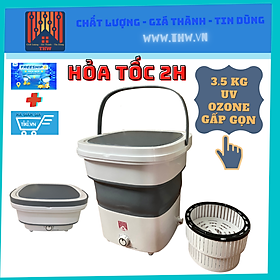 Mua |THW-HCM| Máy giặt mini gấp gọn THW35 nhập khẩu chính hãng xuất USA