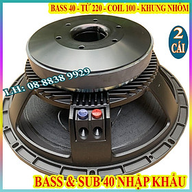 Mua CẶP CỦ SUB & BASS 40 RCF COIL 100 TỪ 220 CAO CẤP NGOẠI NHẬP - GIÁ 2 LOA