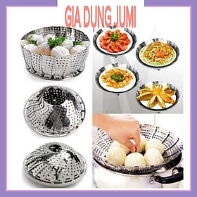 Mua XỬNG HẤP XẾP GỌN INOX HÀNG LOẠI TO CÓ HỘP