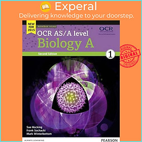 Sách - OCR AS/A level Biology A Student Book 1 + ActiveBook by Sue Hocking (UK edition, paperback)
