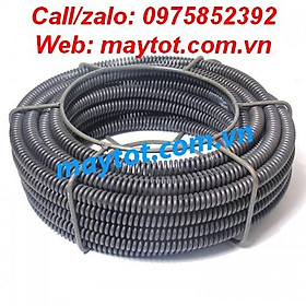 Mua Dây thông tắc cống lò xo phi 30 (gồm 20m dây phi 30 chia làm 4 đoạn)