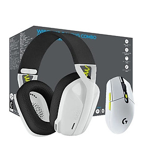 Hình ảnh Combo Game Không Dây Logitech G: Chuột Lightspeed G304 SE và Tai nghe Bluetooth G435 SE, tương thích PC,MAC PS4 PS5, Micro kép tích hợp - Hàng Chính Hãng							