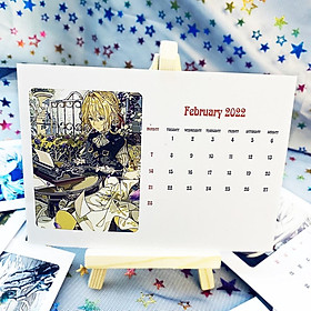 Bộ lịch để bàn 12 tháng anime Violet Evergarden: Búp bê ký ức