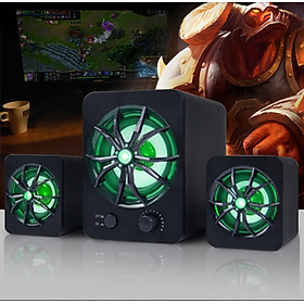 Hàng Chính Hãng - Loa Máy Vi Tính SADA D-207, Hỗ Trợ Led, Bluetooth 5.0