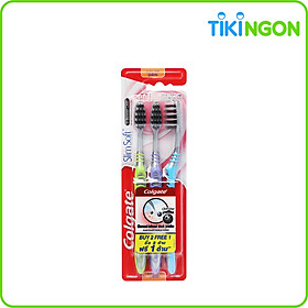 Bộ 3 Bàn Chải Đánh Răng Colgate Slimsoft In Between Clean