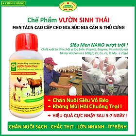 Chế phẩm sinh học VƯỜN SINH THÁI dùng cho Chăn nuôi Gia súc, Gia cầm