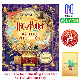 Hình ảnh Sách - Harry Potter : Kỳ Thư Phù Thủy ( Bách Khoa Toàn Thư Bằng Tranh Màu ) - Tặng Kèm Sổ Xương Rồng