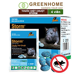 Thuốc diệt chuột sinh học Storm, hiệu quả, an toàn với người, vật nuôi |Greenhome