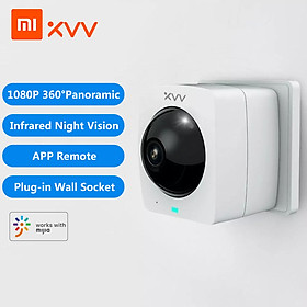 Camera Toàn Cảnh Thông Minh Xiaomi Xiaovv Xvv-1120S-A1 Camera Ngoài Trời 360 ° 1080P Hd Ip Tầm Nhìn Ban Đêm Hồng Ngoại Độ Nét Cao (China Version)