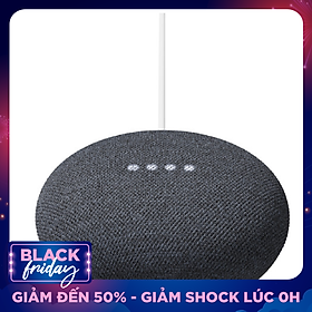 Google Nest Mini (2nd Generation) - Hàng nhập khẩu - Charcoal