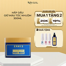Kem hấp dầu dưỡng tóc giữ màu tóc nhuộm Enmys (Hũ 300ml)