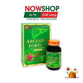 Viên Uống Thanh Nhiệt Mát Gan Arginine Fortec Hỗ Trợ Cải Thiện Tình Trạng