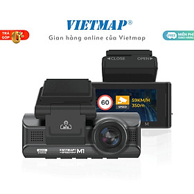 Vietmap SpeedMap M1 - Camera hành trình ô tô Cảnh báo giao thông bằng giọng nói - Cảnh báo Vượt tốc độ - Hàng chính hãng