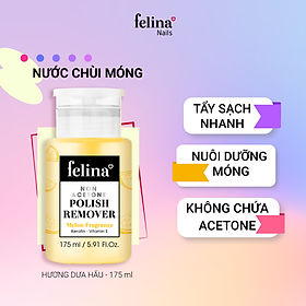 NƯỚC CHÙI SƠN MÓNG TAY CAO CẤP FELINA - HƯƠNG DƯA HẤU 175ml