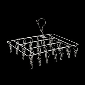 Móc Treo Quần Áo, Móc Phơi Đồ Trẻ Em Inox Kẹp Chống Rơi, Móc Treo Tất, Vớ, Đồ Lót Nhiều Kiểu Dáng