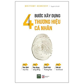 Pre-Order - 4 Bước Xây Dựng Thương Hiệu Cá Nhân