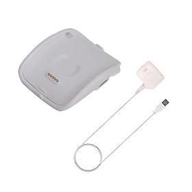 USB Charger Dock Station Cradle Cable Adapter for Samsung Gear S R750 White