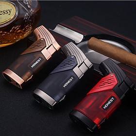 Mua Dụng Cụ Mồi Bếp ̣̂-̛̉ Honest BCZ776-1 kh.....ò Mỏ Vịt 2 Tia Mạnh Mẽ  Có Đục Xì Ga Tiện Lợi - Nhiều Màu