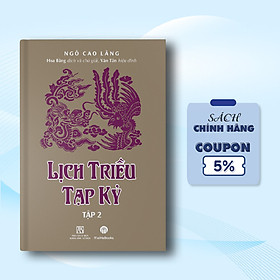 Ảnh bìa Lịch Triều Tạp Kỷ tập 2