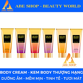 Body Cream DEAR BODY Dòng Thượng Hạng 200ml - Dưỡng Toàn Thân Trắng Sáng Mềm Mịn - Hương Thơm Say Đắm - Cấp Ẩm Cho Da