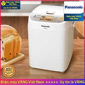 Máy Làm Bánh Mì Panasonic SD-P104WRA - Chế độ hẹn giờ 13 tiếng - Chức năng ghi nhớ khi mất điện - 13 thực đơn tự động - Hàng chính hãng