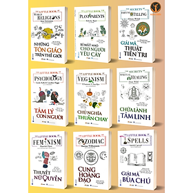 Những Tôn Giáo Trên Thế Giới - Bí Mật Nhỏ Cho Người Yêu Cây - Giải Mã Thuật Tiên Tri - Tâm Lý Con Người - Chủ Nghĩa Thuần Chay - Chữa Lành Tâm Linh - Thuyết Nữ Quyền - Cung Hoàng Đạo - Giải Mã Bùa Chú - (bộ 9 cuốn)