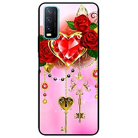 Ốp lưng dành cho Vivo Y20 - Y20s - Y12s mẫu Ruby Key