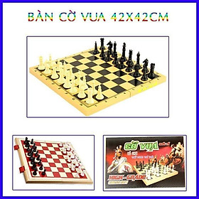 Mua Bộ Cờ Vua Loại Lớn 42X42Cm Kèm Bàn Cờ Kiêm Hộp Đựng