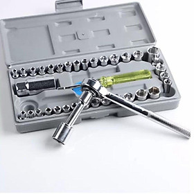 Mua Bộ khẩu mở siết ốc vít & buri siêu tiện ích 40 chi tiết
