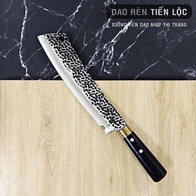 Mua Bộ Dao Nhà Bếp Đa Năng 5 Món - Rèn Từ Thép Nhíp Dập Vân 2 Mặt  Dùng Chặt Cây  Chặt Xương  Thái Lọc Thịt