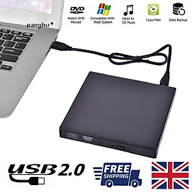 Hình ảnh Ổ Đĩa Ngoài USB 2.0 Đọc Đĩa DVD RW Tiện Dụng [VN] [VN] [VN]