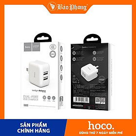 Mua Củ Sạc 2A HOCO C54 2 Cổng USB hàng chính hãng