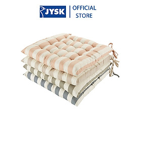 Mua Đệm ghế ngoài trời | JYSK Bondeholm | vải polyester/polyurethane | nhiều màu | R40xD40xC4cm