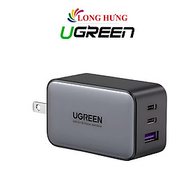 Sạc đa cổng Ugreen Wall Charger 1USB 2Type-C 65W QC 4.0 PD 3.0 CD244 - Hàng chính hãng