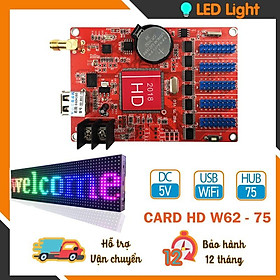 Mua CARD HD W62 - 75. Mạch Wifi điều khiển module LED full color