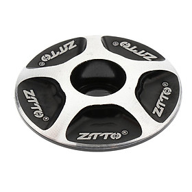 1 1/8 inch Aluminum Alloy Bicycle Headset Top Cap Threadless Stem Cover for Road MTB Bike Stem Accessories