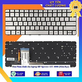 Bàn Phím dùng cho laptop HP Spectre 13T-4000 (Màu Bạc) - Hàng Nhập Khẩu New Seal