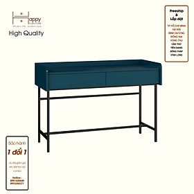 [Happy Home Furniture] LAVIA, Bàn trang điểm 2 ngăn kéo - chân sắt, 120cm x 45cm x 80cm ( DxRxC), BAN_086