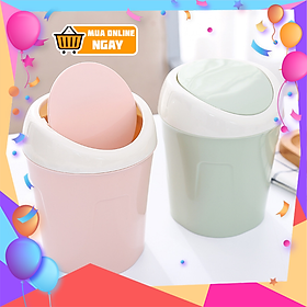 Mua  GDSG51  Thùng rác mini để bàn nắp lật  SIÊU SALE  SIÊU TIỆN Thùng rác nhỏ gọn siêu tiện dụng