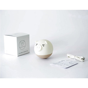 Đèn ngủ thông minh hình chú heo ngộ nghĩnh, cổng sạc USB )