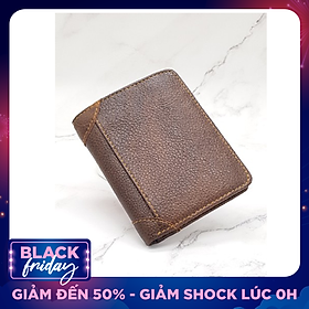 Ví nam da bò Chakovet CK.VD858, Kiểu dáng ví đứng nhiều ngăn