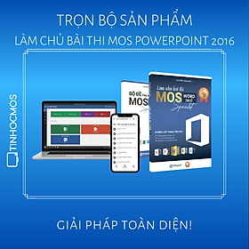 Khóa học Ôn thi chứng chỉ MOS Word 2016 - Làm chủ bài thi MOS: Giáo trình + bộ đề + Gmetrix