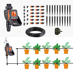 Mua Bộ tưới cây tự động 20 béc tưới nhỏ giọt kèm van hẹn giờ tưới tự động - Claber 8422 - DRIPKIT20TC