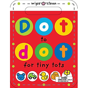 Dot to Dot for Tiny Tots Wipe Clean Activity Book