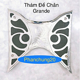 THẢM ĐỂ CHÂN ( LÓT SÀN ) DÙNG CHO ĐỜI XE YAMAHA GRANDE 2023 2024 CROM